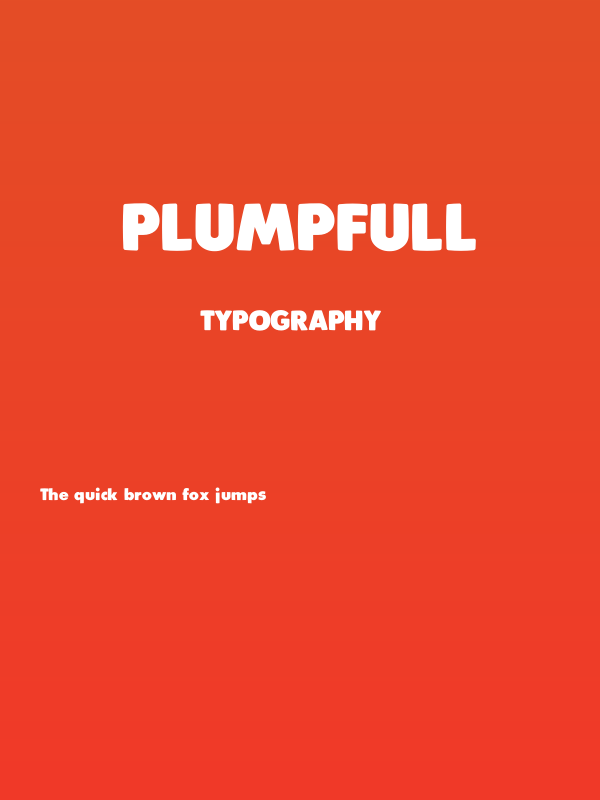 Plumpfull Poster