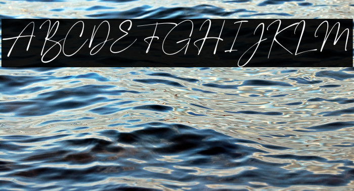 PlumroseSignature-Regular Example 2