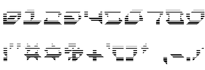 Pluranon Fade Font OTHER CHARS