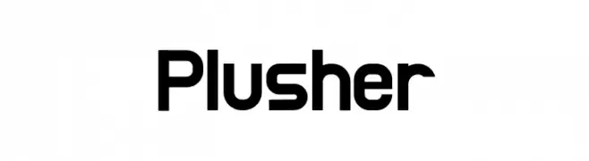 Plusher  Descarca Fonturi Gratis