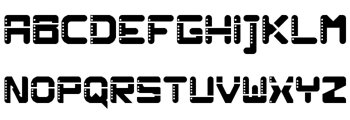 Pluto 0 Regular Font LOWERCASE