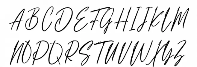 Plutoin Baff Regular Schriftart Groß