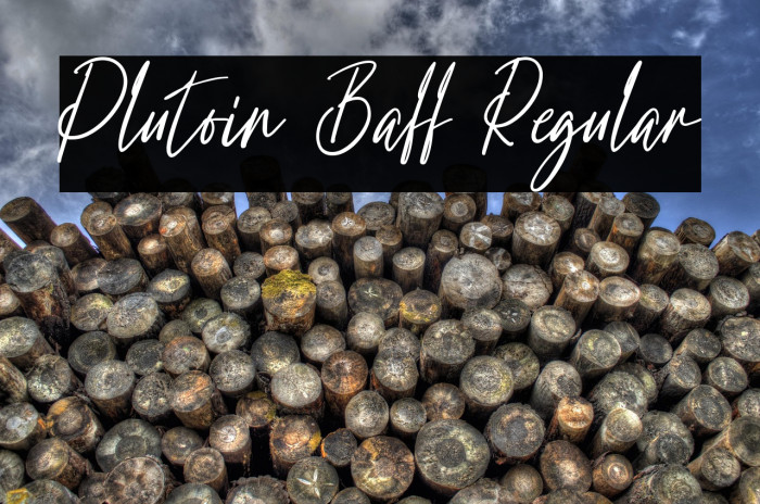 Plutoin Baff Regular Example 1