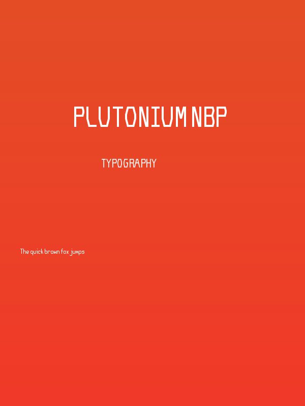 Plutonium NBP Poster