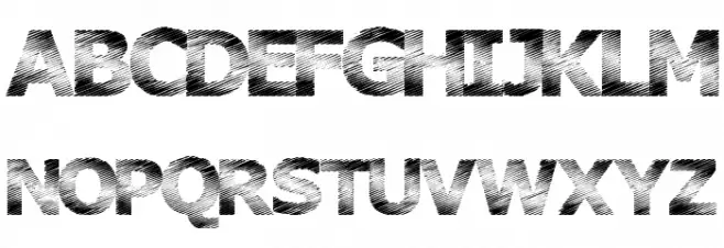 Plutonium Schriftart Groß