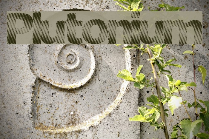 Plutonium Font examples