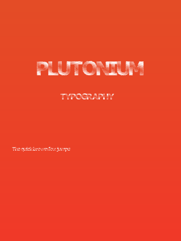 Plutonium Poster