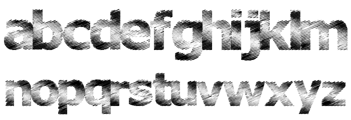 Plutonium Font LOWERCASE