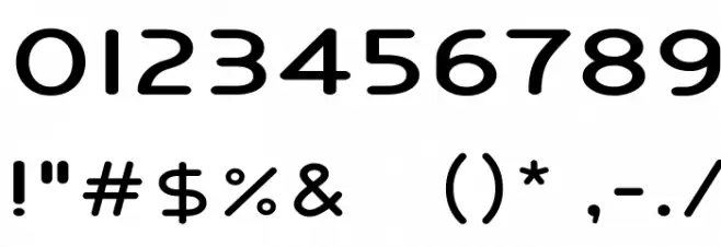 Plymdale Font OTHER CHARS