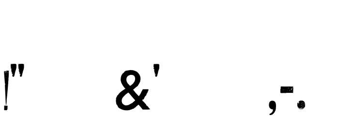 PlymouthPress-Display Font OTHER CHARS