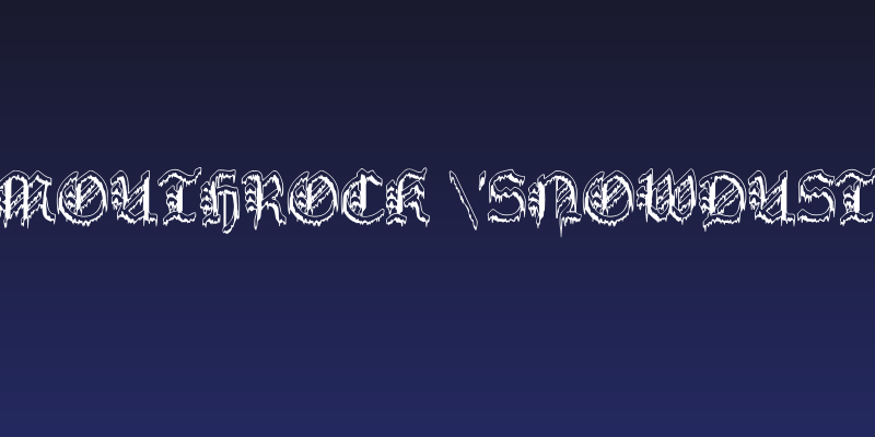 PlymouthRock 'SnowDusted' Social Header