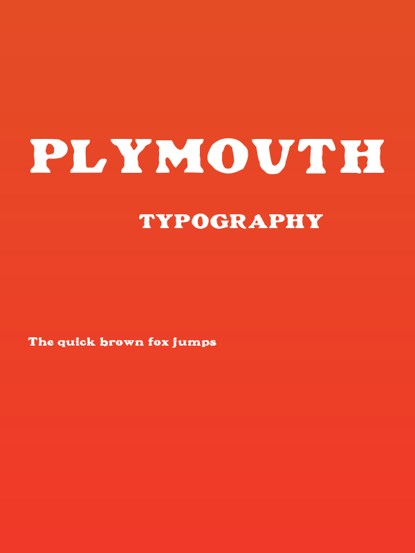 Plymouth Poster