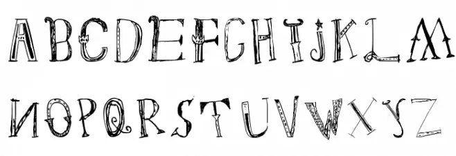 plaisantin Font UPPERCASE