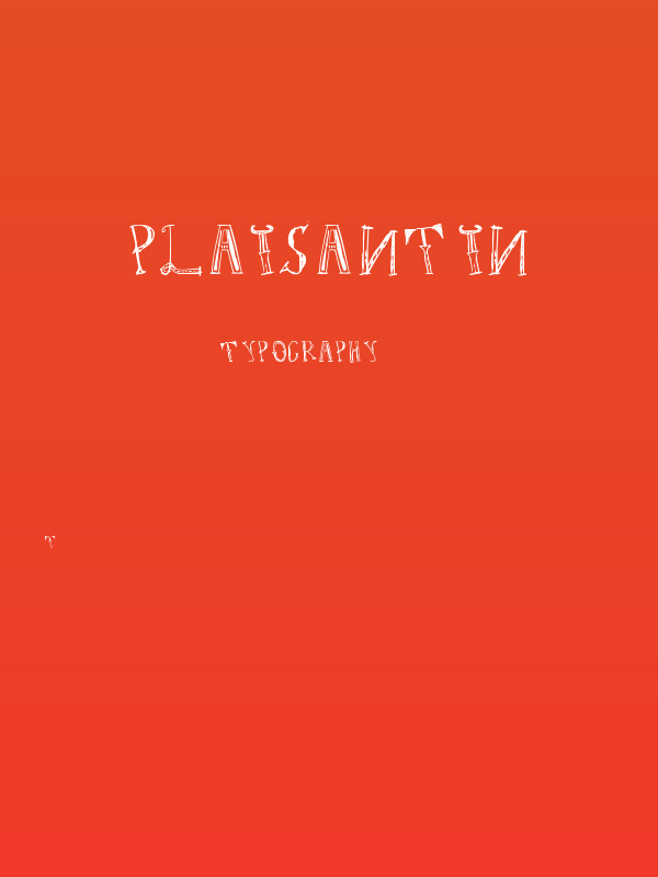plaisantin Poster
