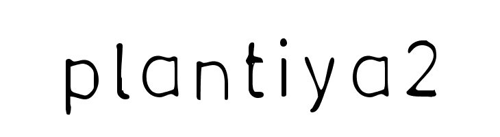 plantiya2 Font