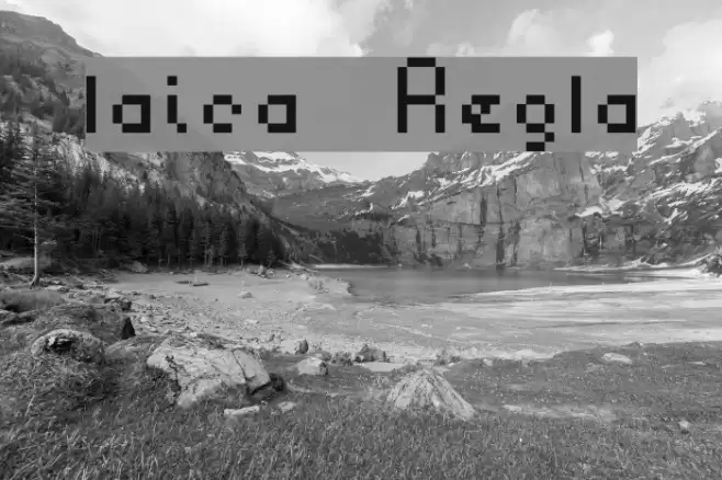 plastica Regular Font examples