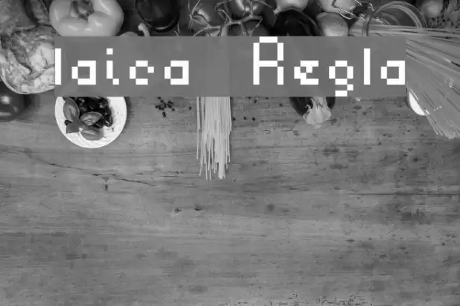 plastica Regular Font examples