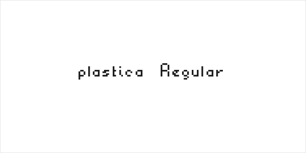 plastica Regular Logo