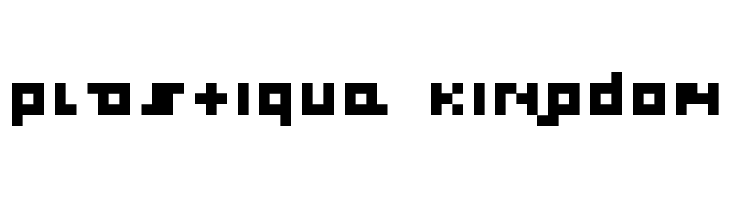 plastique kingdom  baixar fontes gratis