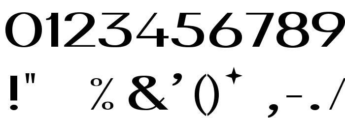 plus Font OTHER CHARS