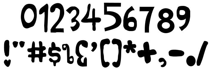 PMMM Corunna Font OTHER CHARS