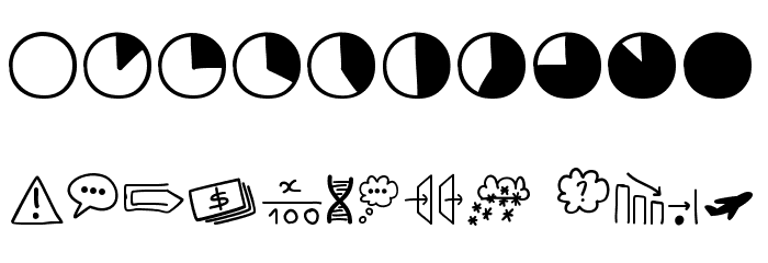 PMO Dashboard Font OTHER CHARS
