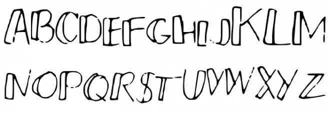 PMSmallCrew Schriftart Groß