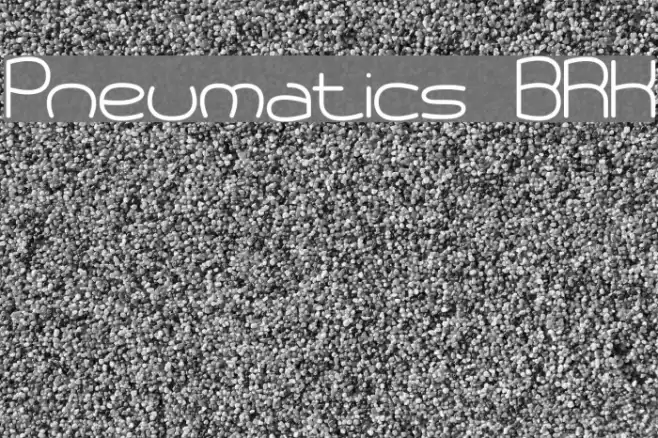 Pneumatics BRK Caratteri examples