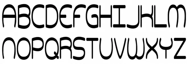 Pneumatics Tall BRK Schriftart Groß
