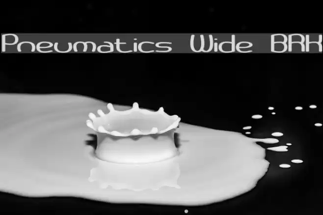 Pneumatics Wide BRK Caratteri examples