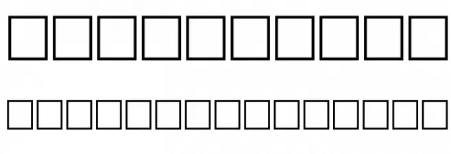 Pni2na Bold Font OTHER CHARS