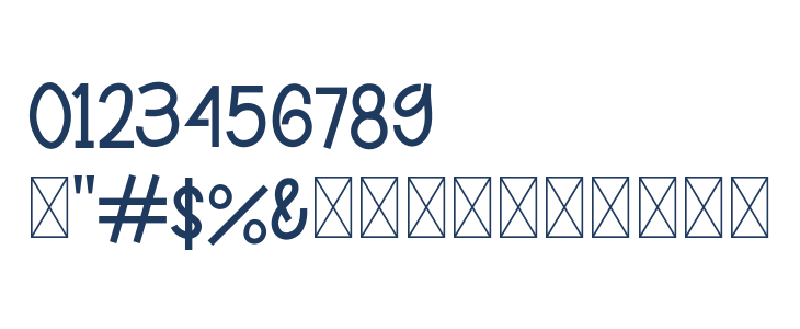 PODORADONGdemoRegular Other Characters