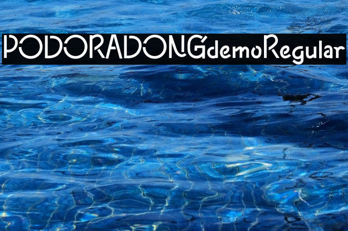 PODORADONGdemoRegular Example 2
