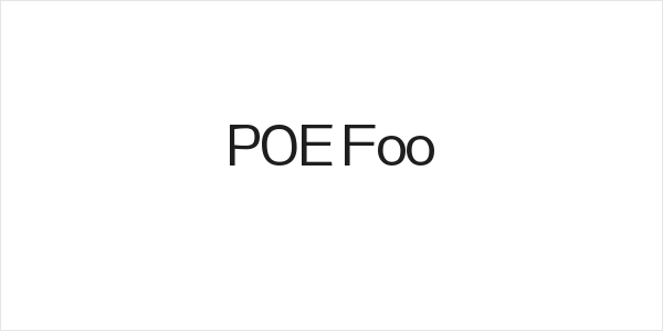 POE Foo Logo