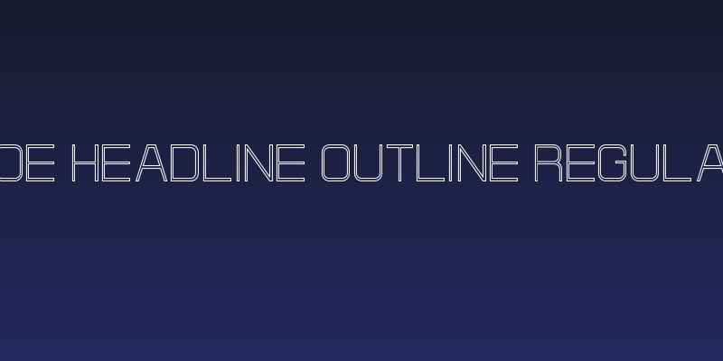 POE Headline Outline Regular Social Header