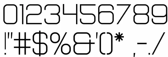 POE Headline Font OTHER CHARS