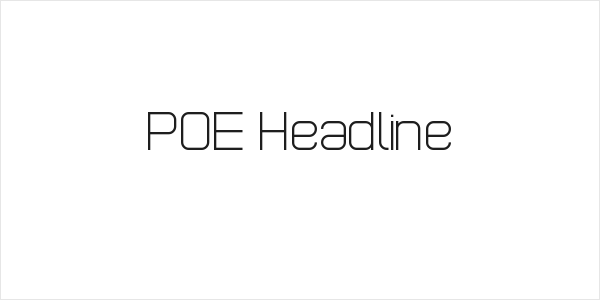 POE Headline Logo