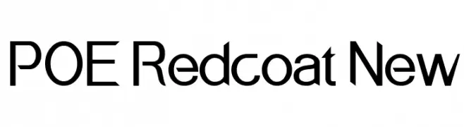 POE Redcoat New  تنزيل الخطوط