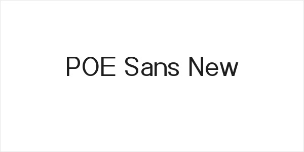 POE Sans New Logo