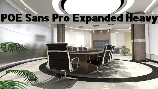POE Sans Pro Expanded Heavy Example 1
