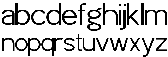 POE Sans Pro Light Font LOWERCASE