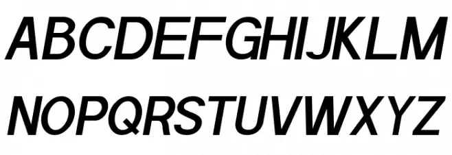 POE Sans Pro Semi-bold Italic Шрифта ВЕРХНИЙ