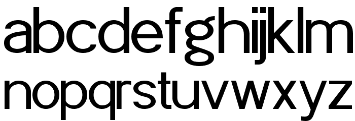 POE Sans Pro Font LOWERCASE