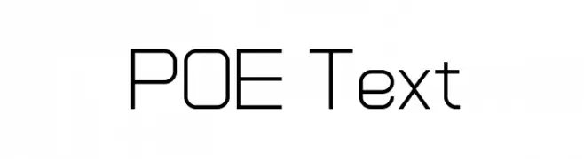 POE Text 