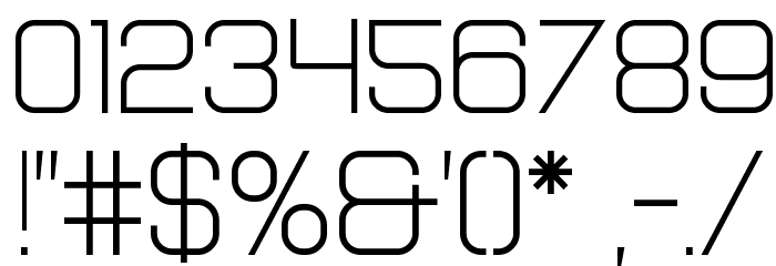 POE Text Font OTHER CHARS