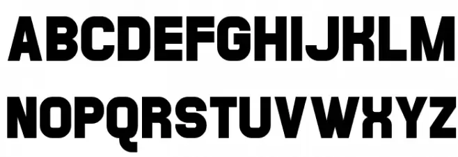 POE Unicase Condensed Fonte MAIÚSCULAS