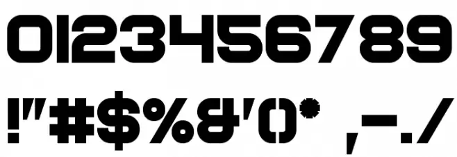 POE Unicase Font OTHER CHARS