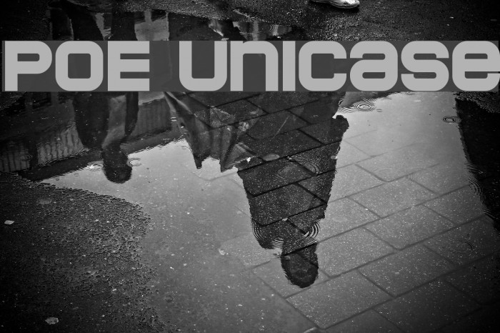POE Unicase Font examples