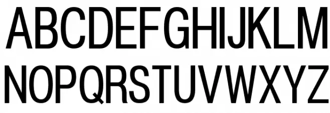 POE Vetica New Condensed لخطوط تنزيل الأحرف الكبيرة
