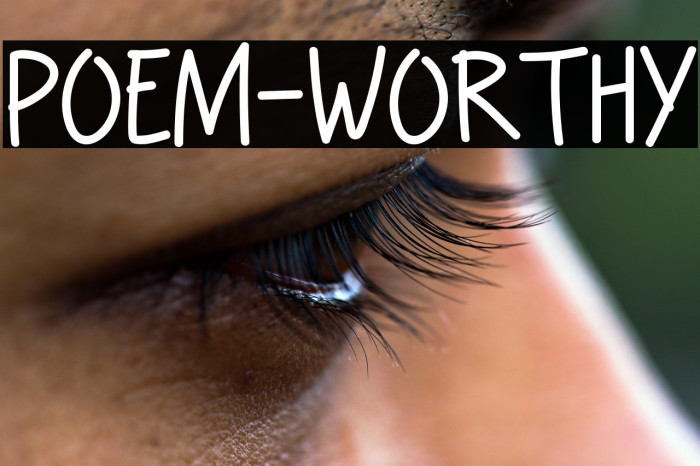 POEM-WORTHY Example 2